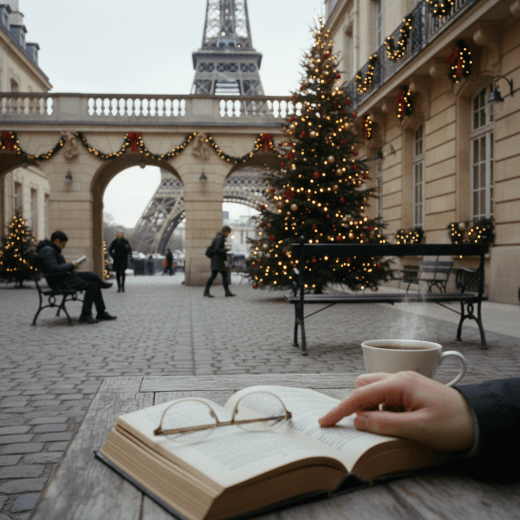 Read — Paris · Courtyard