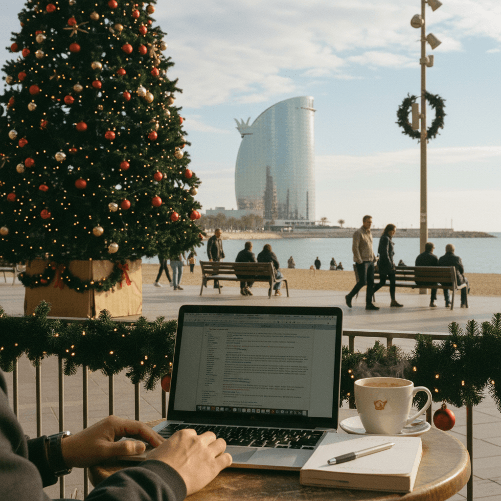 study — Barcelona · Seaside