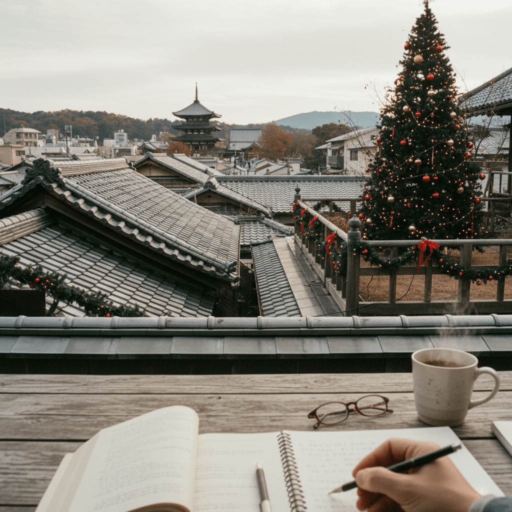 Study — Kyoto · Rooftop