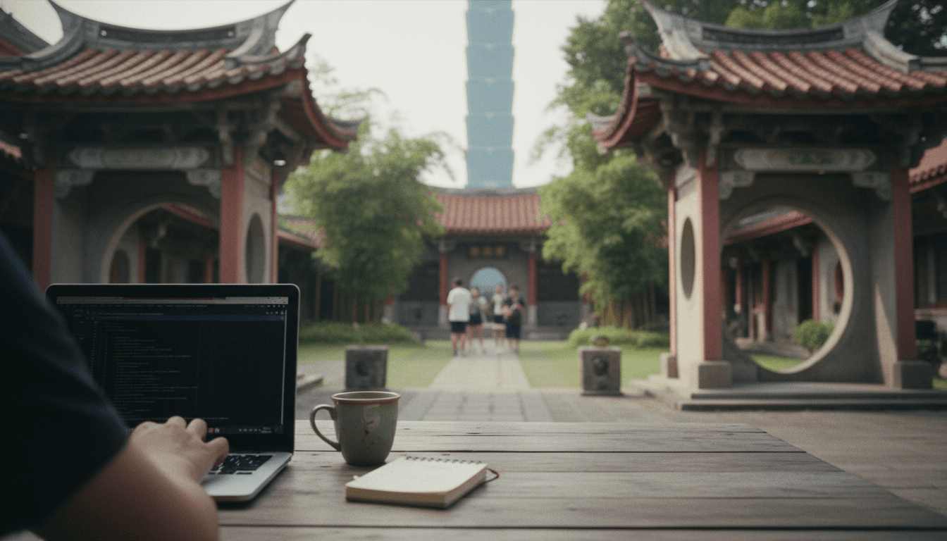 Work — Taipei · Courtyard