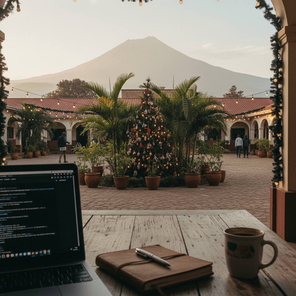 Work — Arusha · Courtyard